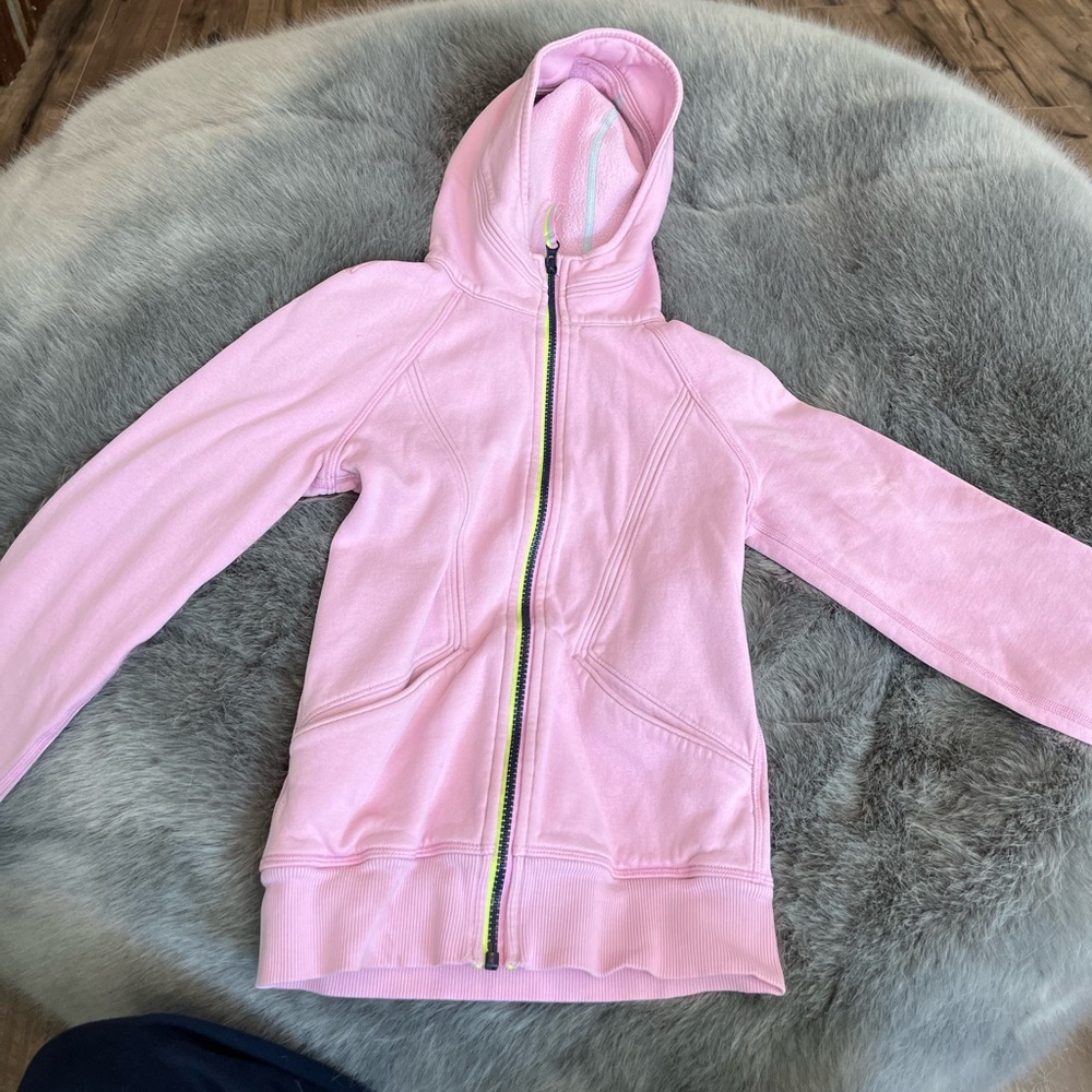 Ivivva by Lemmon pink zip up sweatshirt